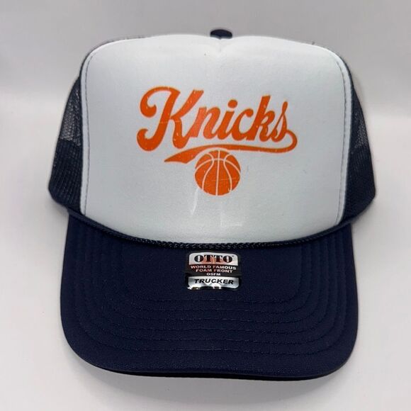 OTTO Other - Knicks  Trucker Hat - Navy and White